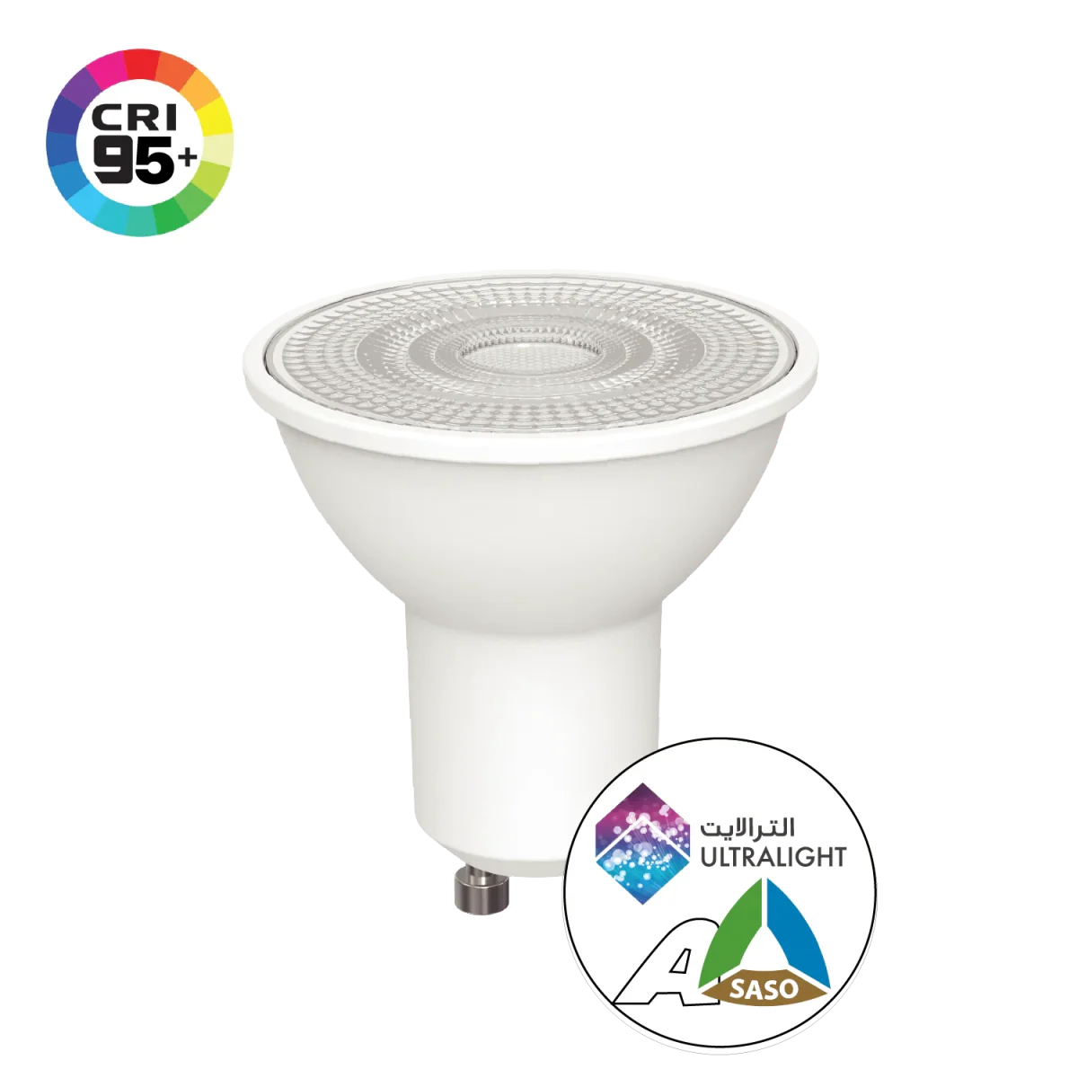 Ultralight LED Bulb Light 4.3W - GU10 Base - CRI>95 (UTL‑M540ST)