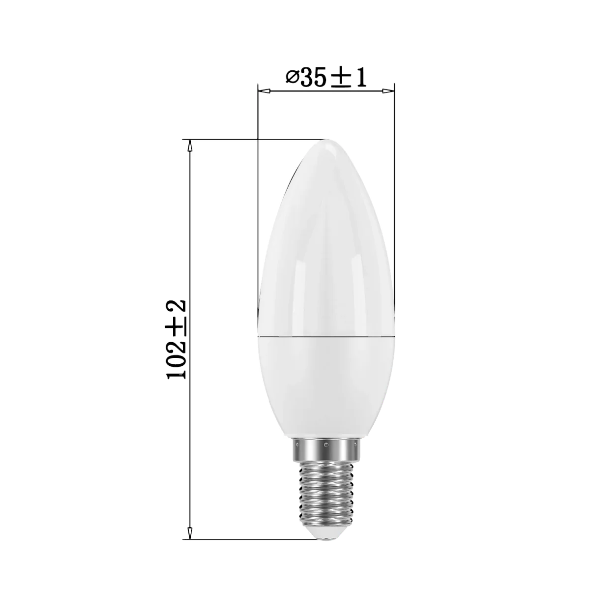 Ultralight LED Bulb Light 5.2W (UTL-C37ST) - Image 6