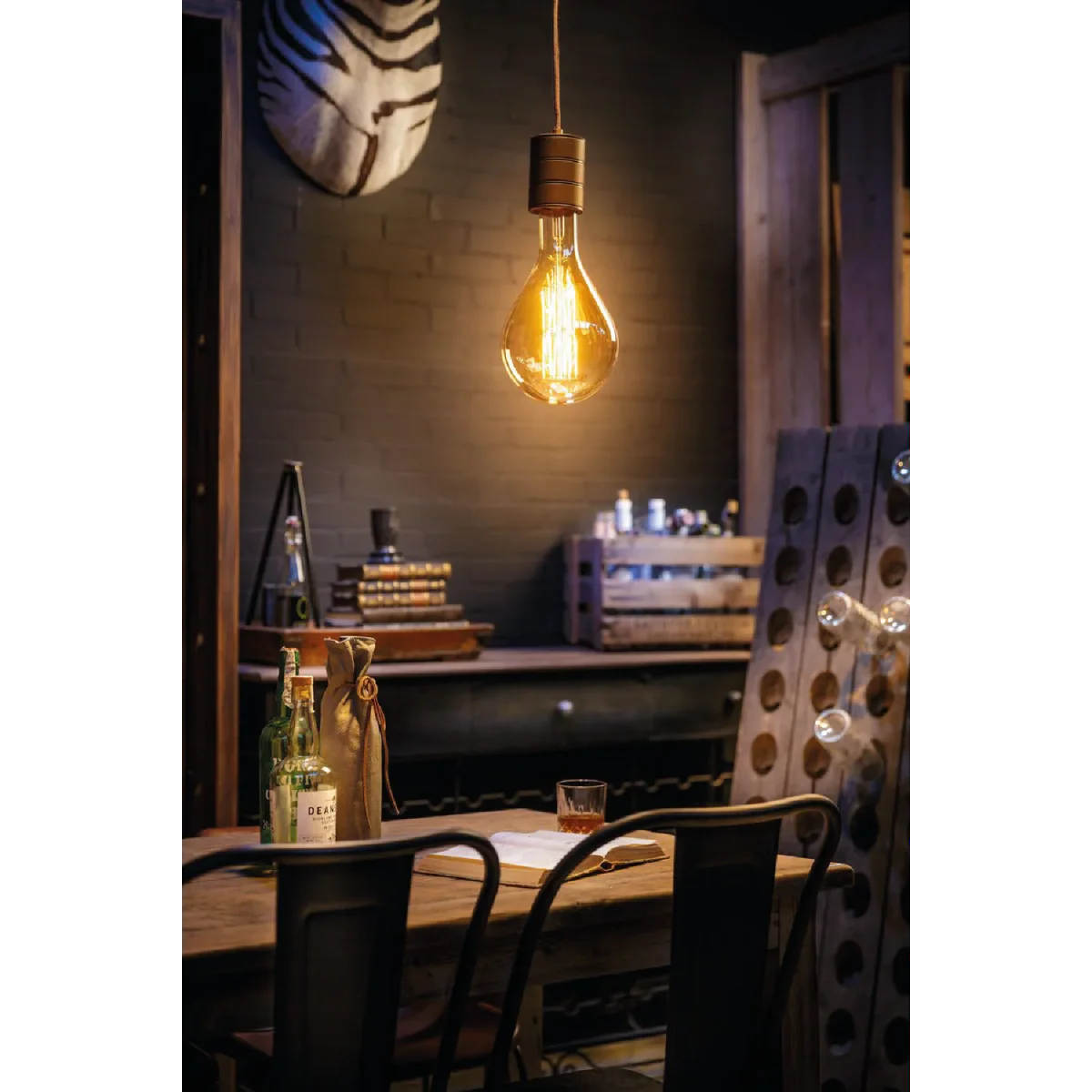 Ultralight Decorative LED Filament Bulb 8W E27 (A160) - Image 6