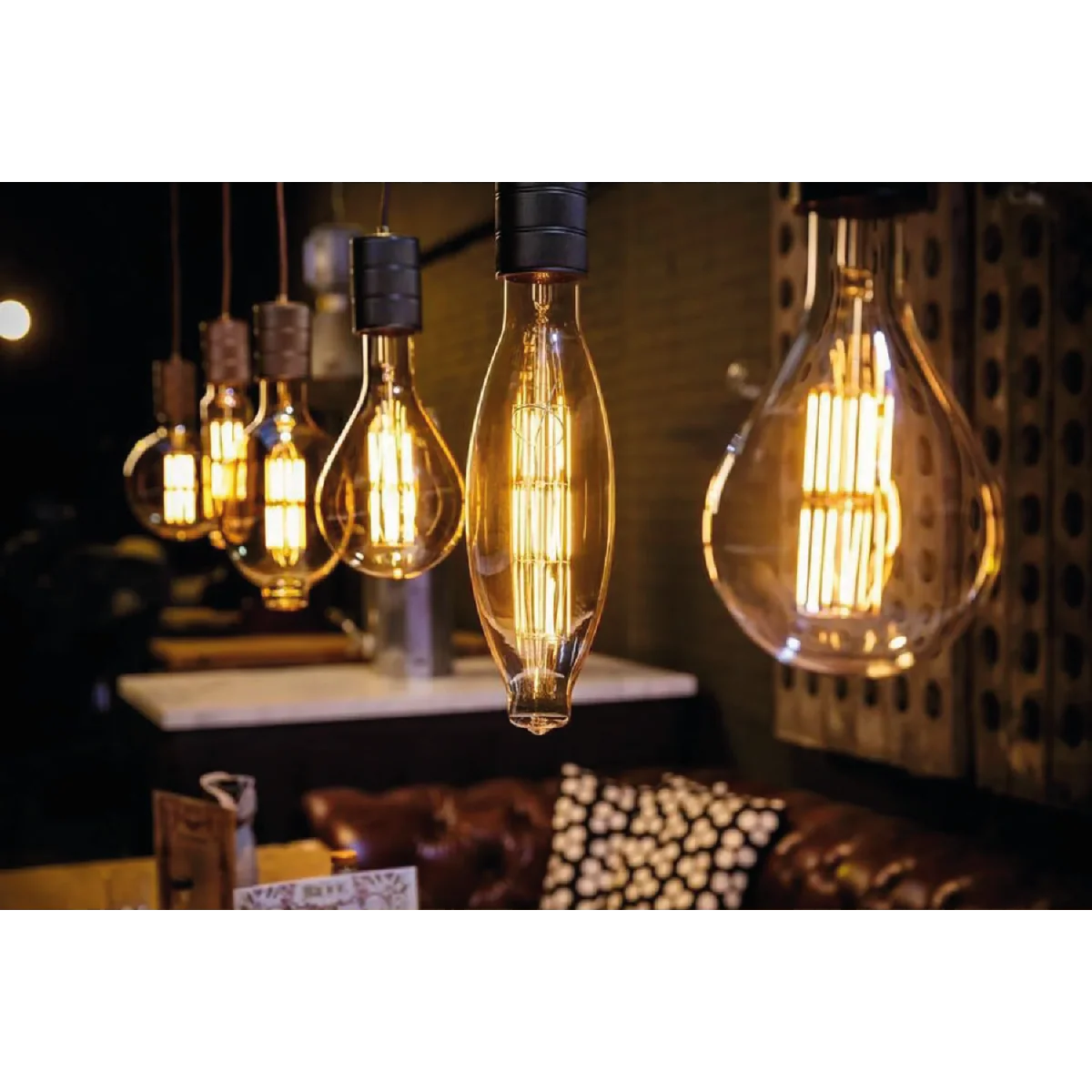 Ultralight Decorative LED Filament Bulb 8W E27 (A160) - Image 9