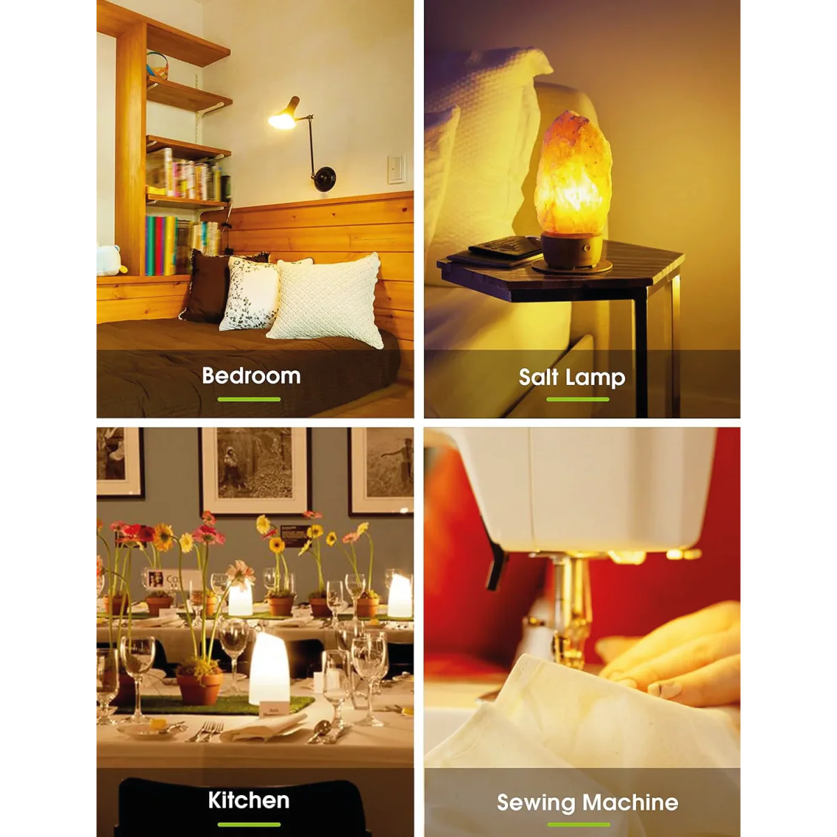 Ultralight Small LED Bulb Light 2W Warm Light (ST26) - Image 3