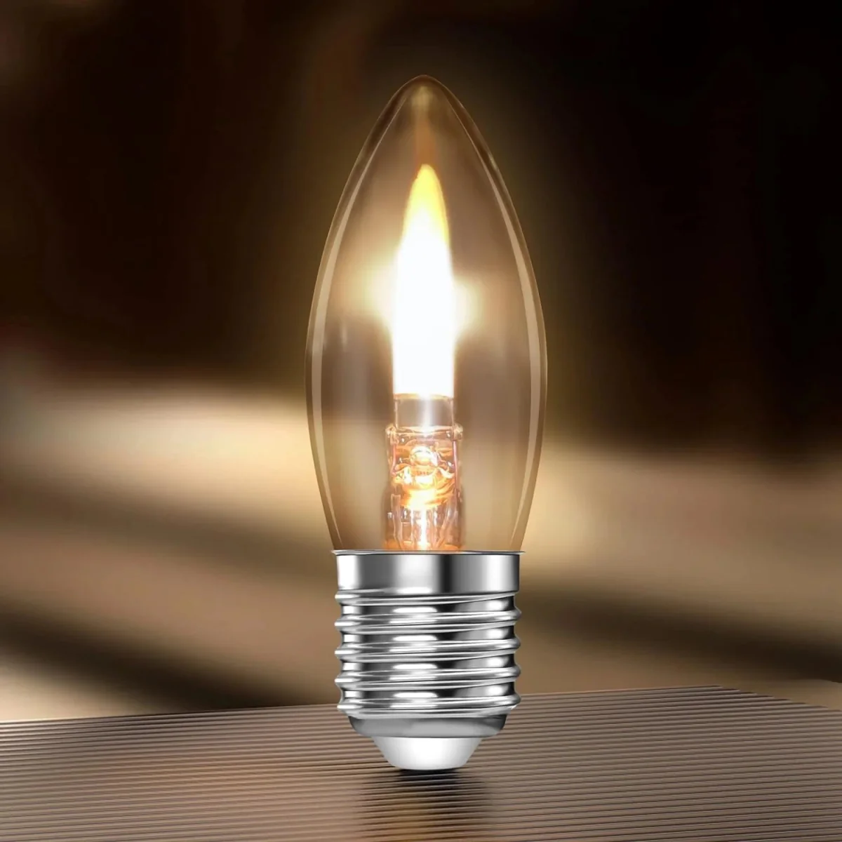 Ultralight LED Candle Filament Bulb Light 1W (UTL-FFCB) - Image 2