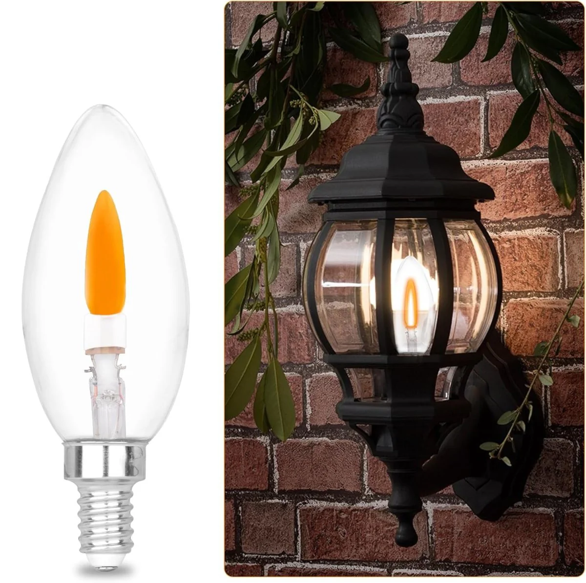 Ultralight LED Candle Filament Bulb Light 1W (UTL-FFCB) - Image 8