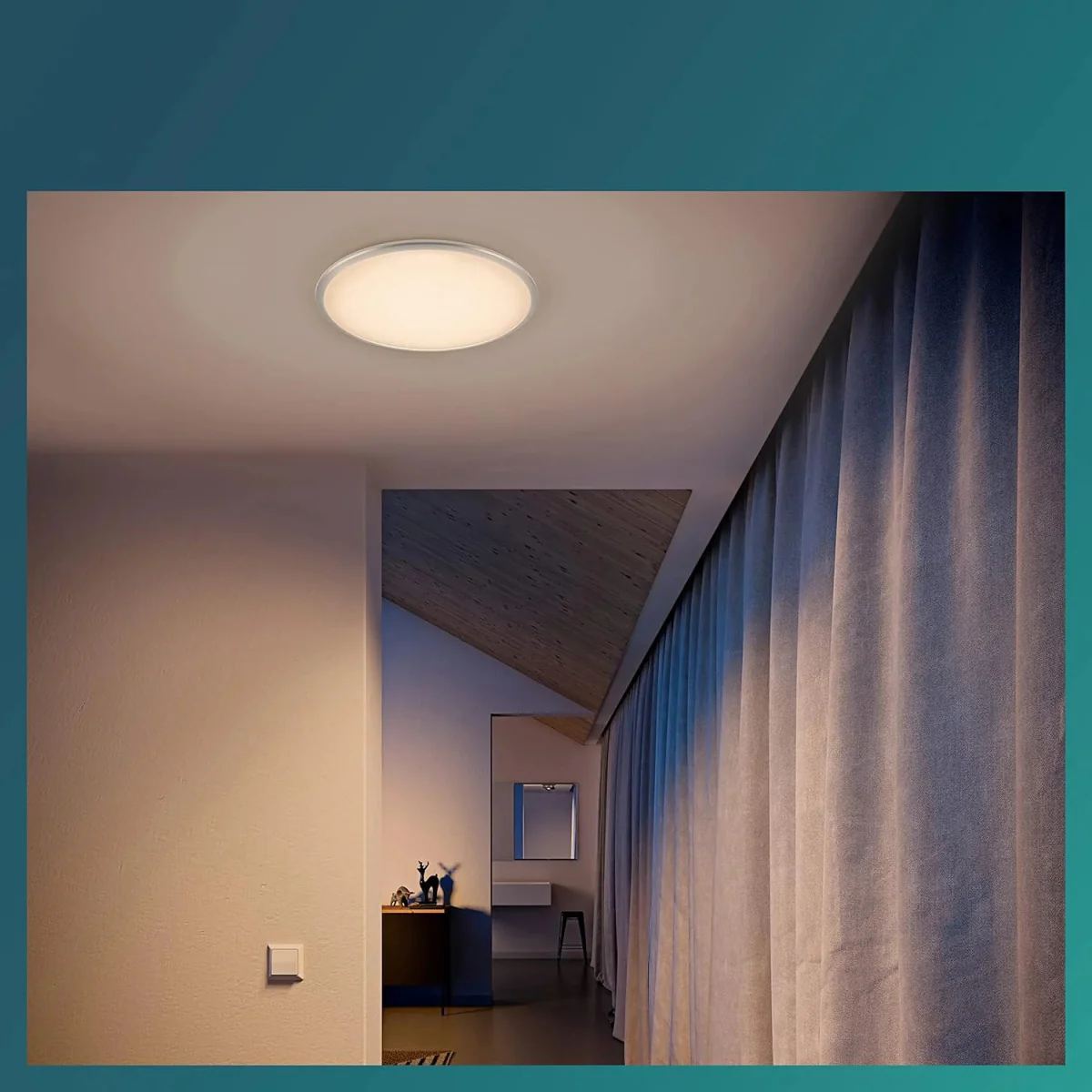 Ultralight Circular Ceiling Light (MXL-1075) | Wide Beam Angle | Indoor Use - Image 10