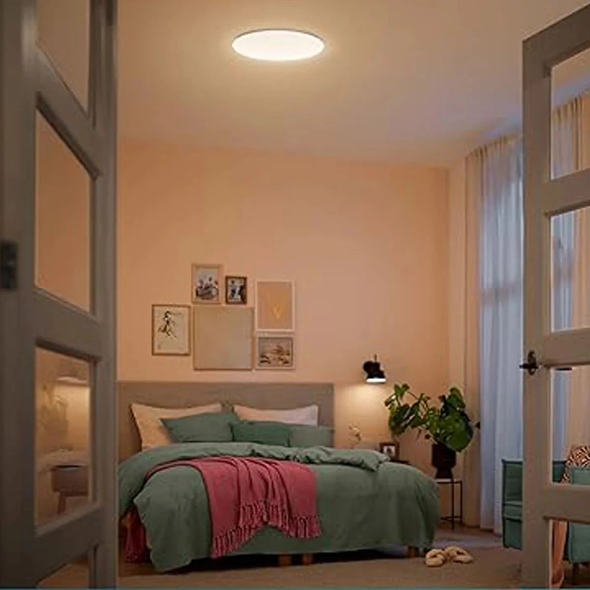 Ultralight Circular Ceiling Light (MXL-1075) | Wide Beam Angle | Indoor Use - Image 7