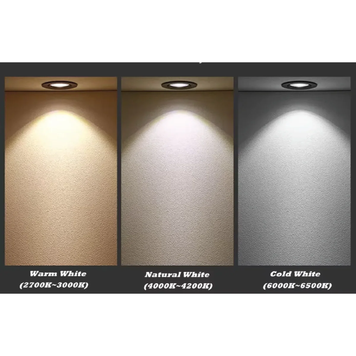 Ultralight LED Down Light Black - Samsung Chip (UTL-KS) - Image 4