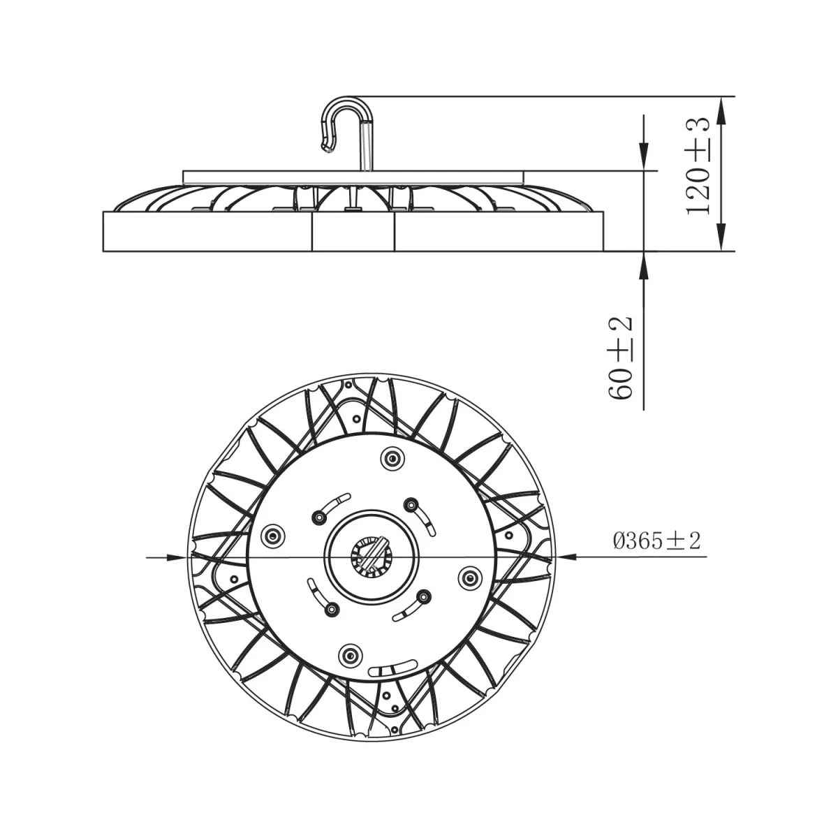 Ultralight LED High Bay Light (UTL-HD20) - Image 4