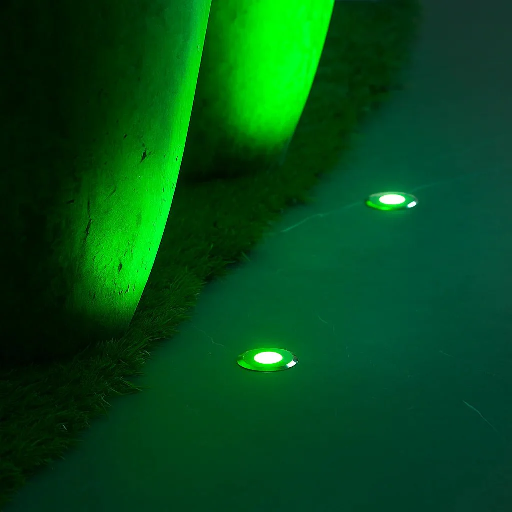 Ultralight LED Inground Light – Waterproof Outdoor with Multi-Color SMD Lens, IP67 (4331) - Image 7