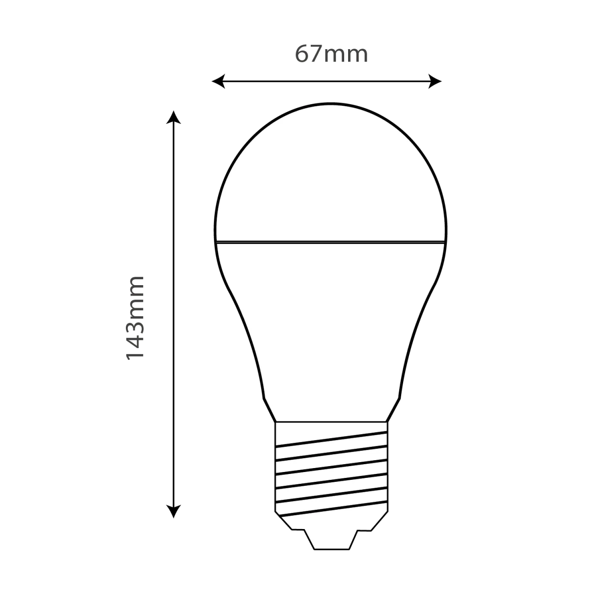 Ultralight LED Light Bulb 19W E27 – Energy Efficient (UTL-A2452ST) - Image 12