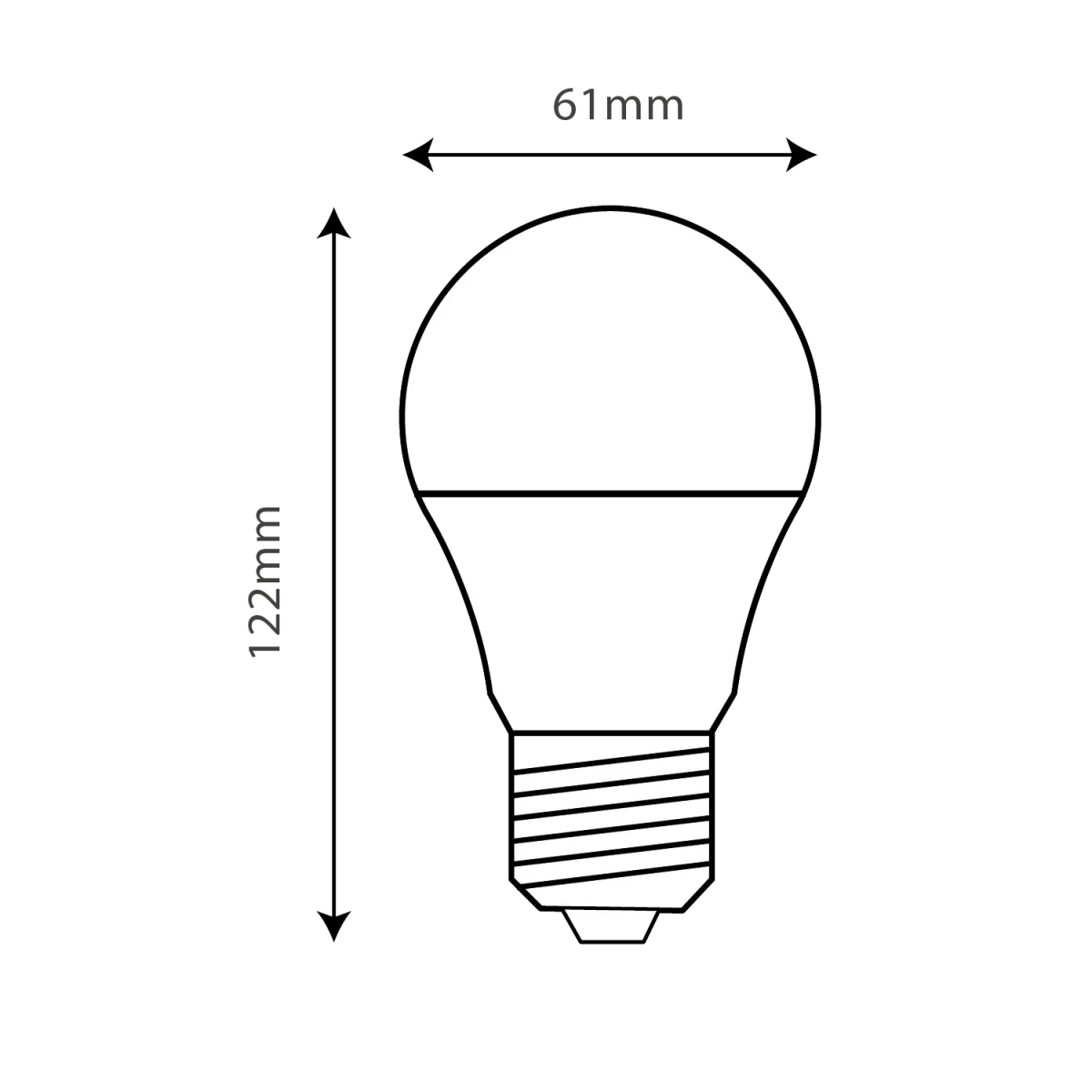 Ultralight LED Light Dimmable Bulb E27 13.6W (UTL-NA1521ST-DIM) - Image 6