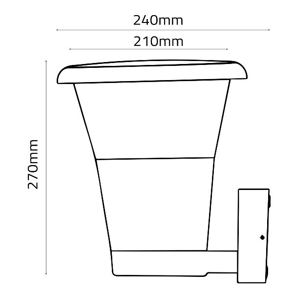 Ultralight LED Outdoor light IP65 (9067-family) - Image 10