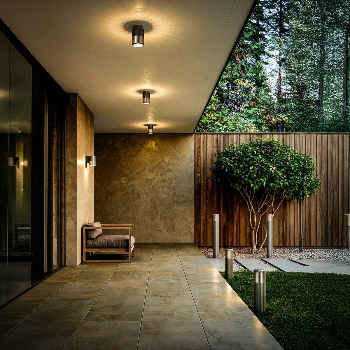 Ultralight Cylindrical Led Outdoor Lighting (BD-Family) - Image 3