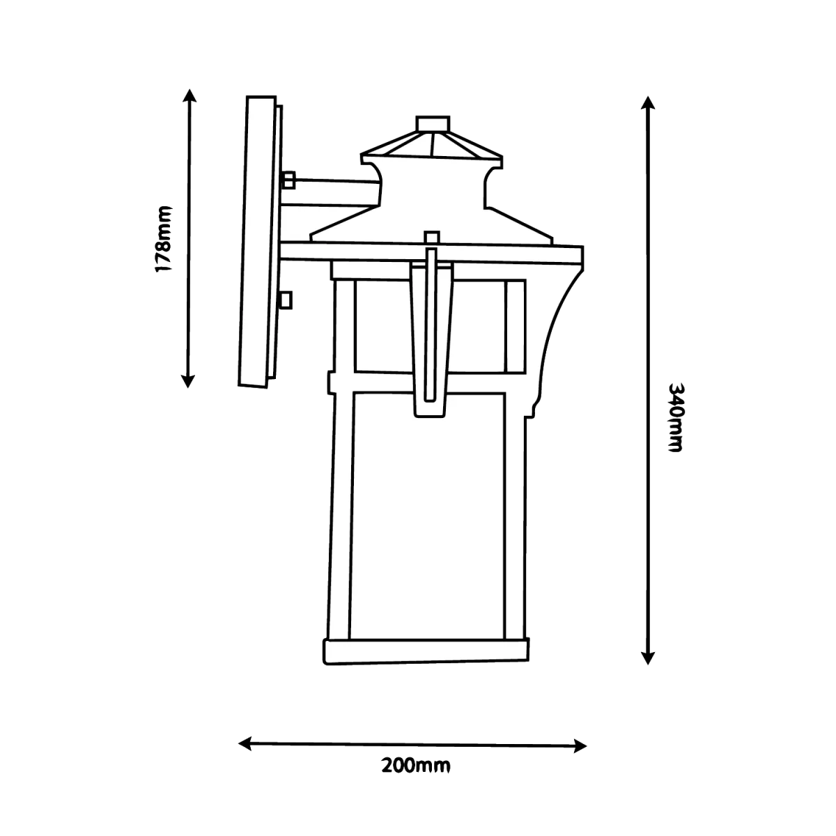 Ultralight LED Outdoor Light - Classic Design (TY-Family) - Image 11