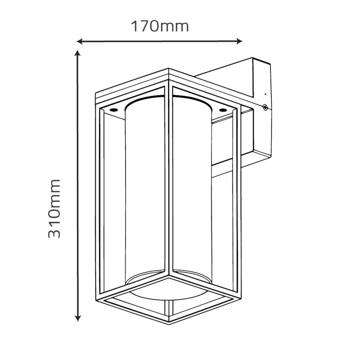 Ultralight Modern Lantern Outdoor Light (WL-GL family) - Image 31