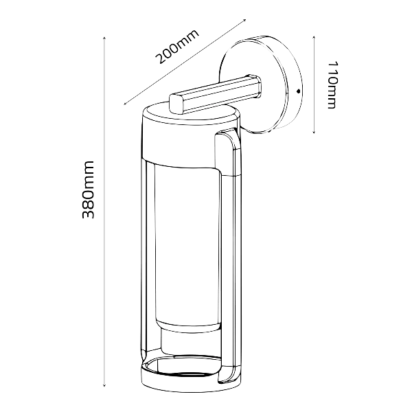 Ultralight Wall Light (WL-GL239) - Image 2