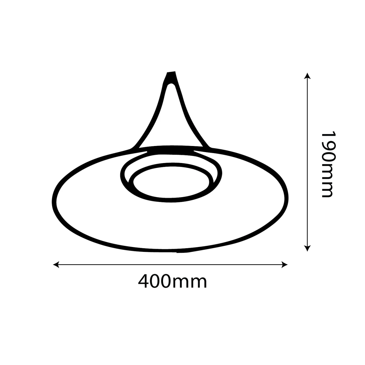 Ultralight Modern Pendant Light , 3 Color Mode 3000K and 4000K and 6500K (BR4865) - Image 17