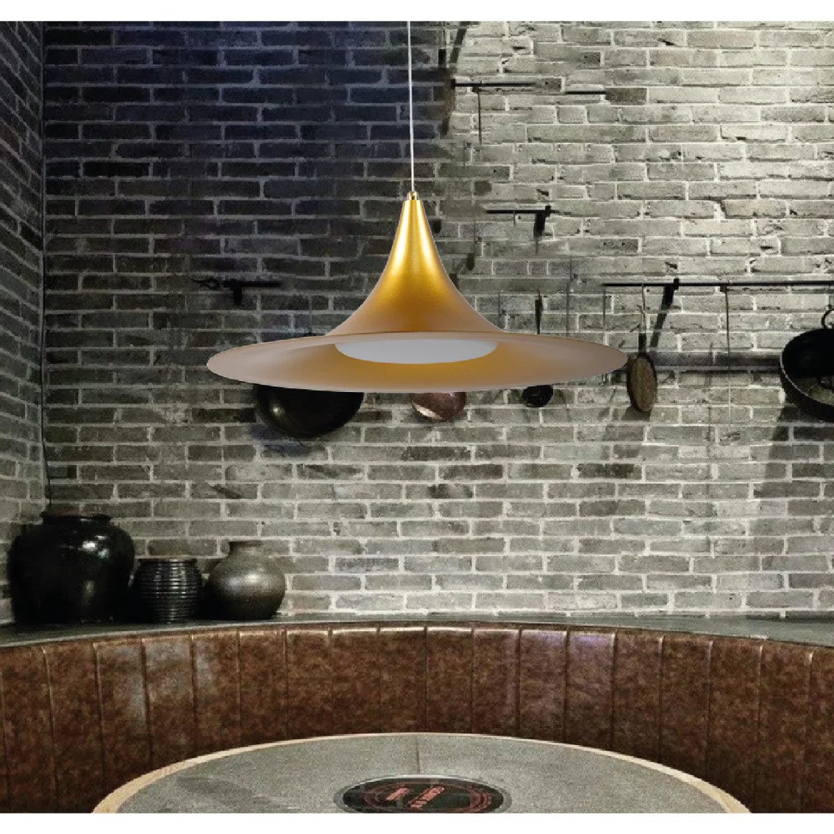 Ultralight Modern Pendant Light , 3 Color Mode 3000K and 4000K and 6500K (BR4865) - Image 4