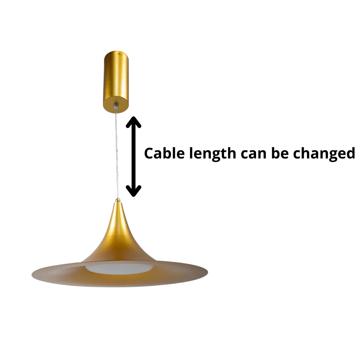 Ultralight Modern Pendant Light , 3 Color Mode 3000K and 4000K and 6500K (BR4865) - Image 9