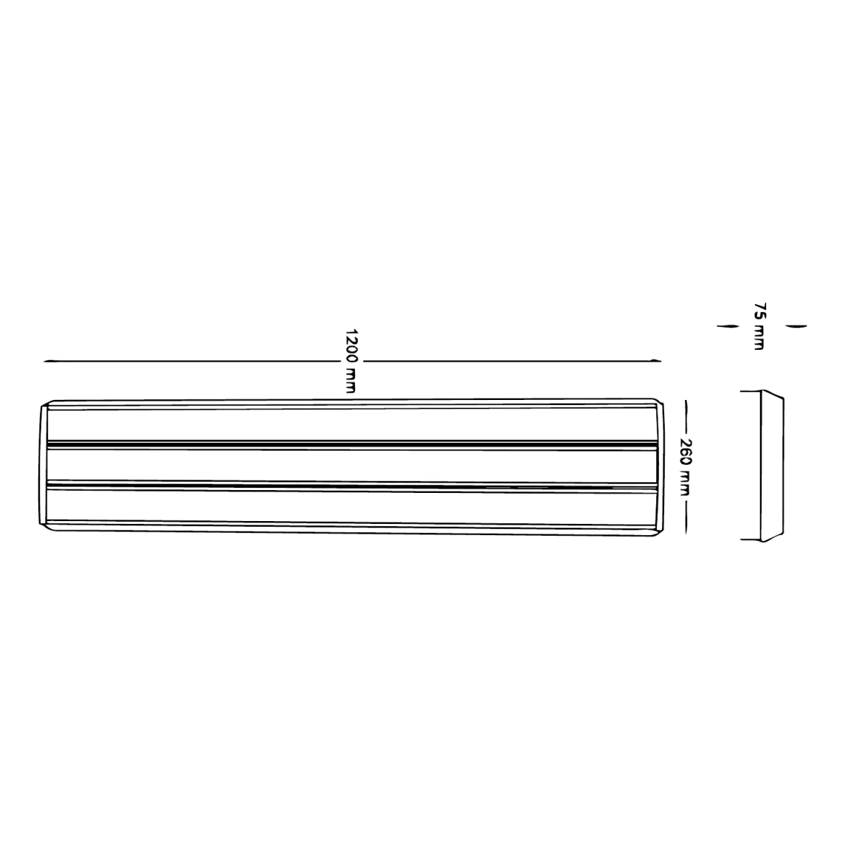 Ultralight LED Pendent Light 200W - Dimmable - IP67 (BR6055) - Image 3