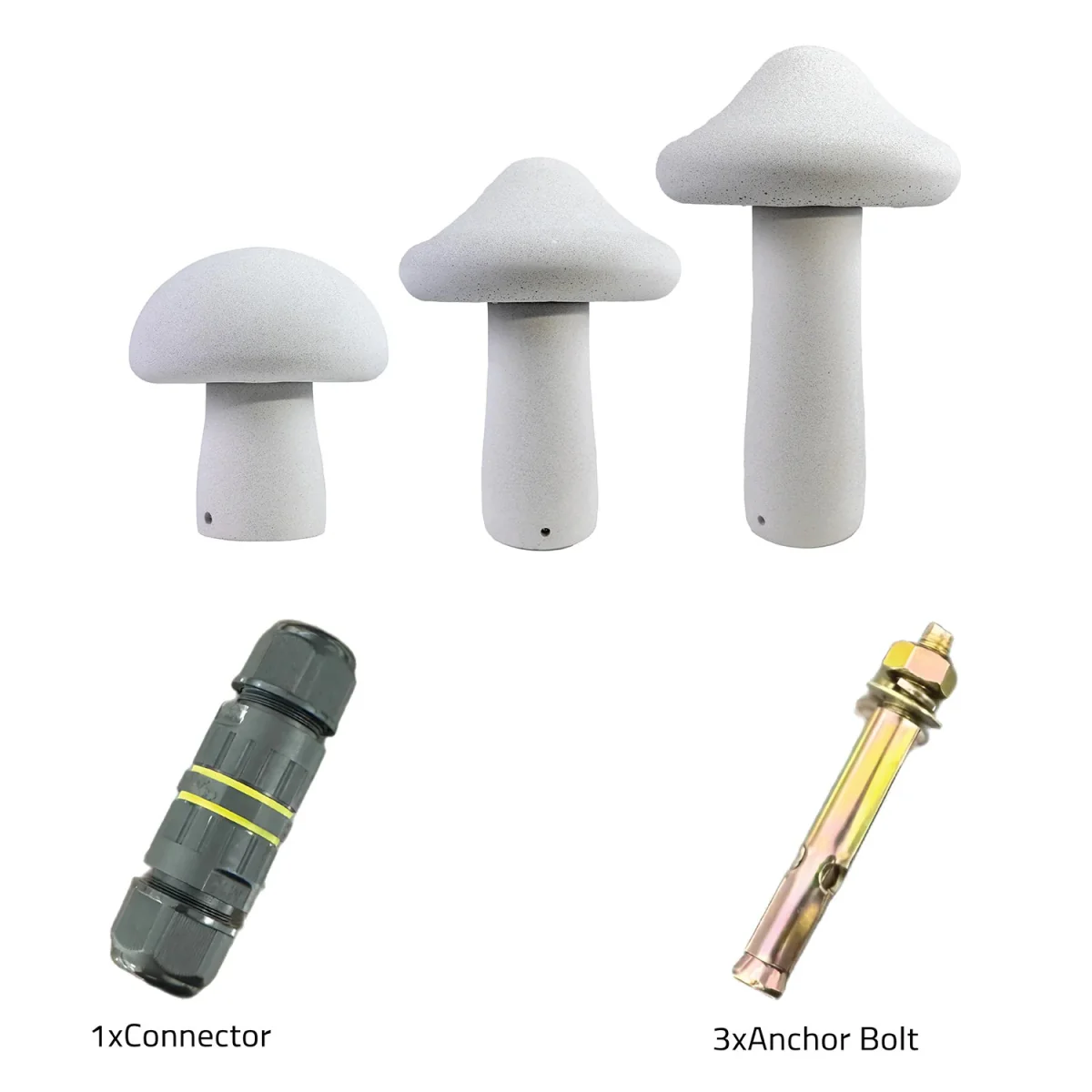 Ultralight LED Post Light - Bollards Mushroom Lamp 15W (LVY-0602) - Image 11