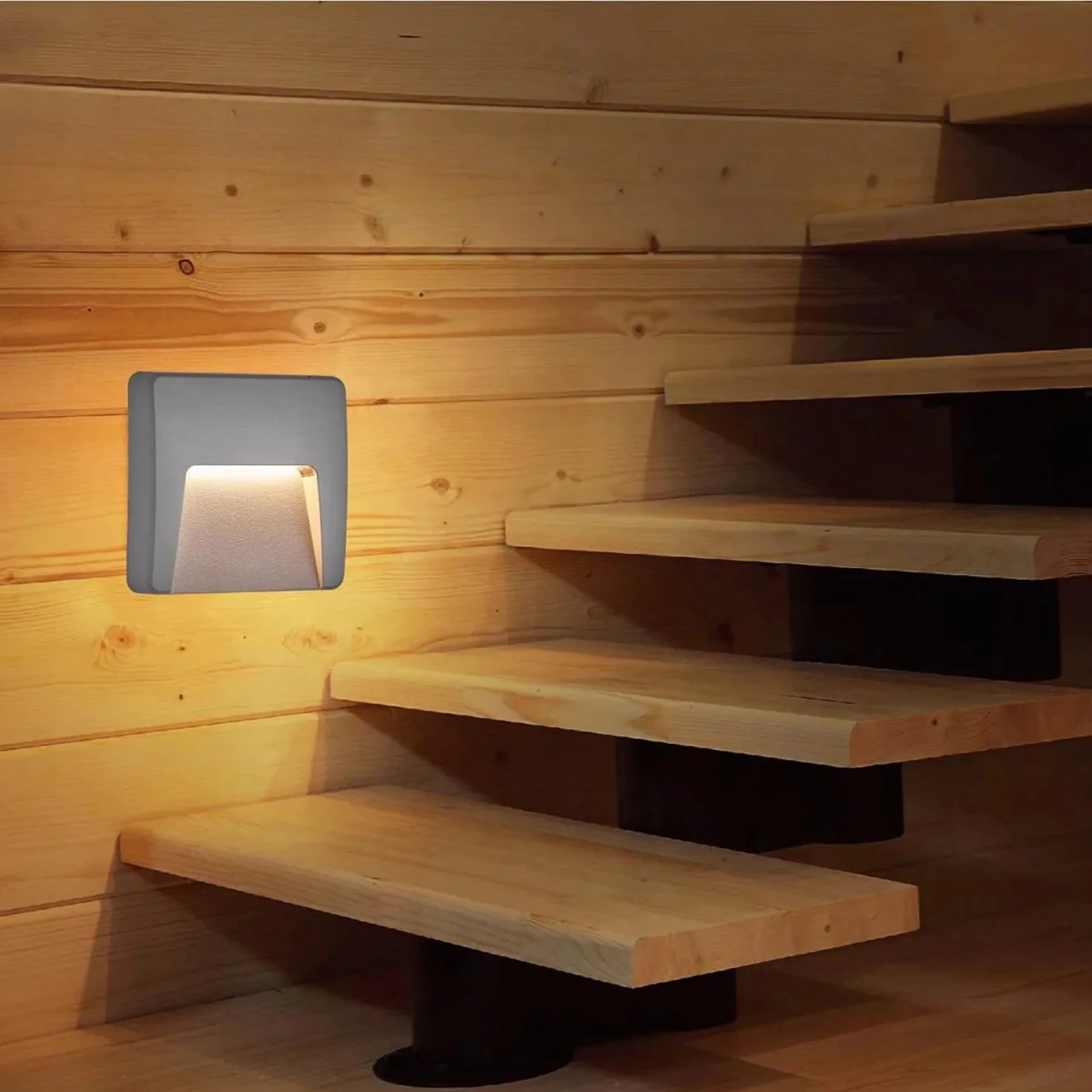 Ultralight LED Stair Lighting - Direct installation 1.5W (PC8080) - Image 5