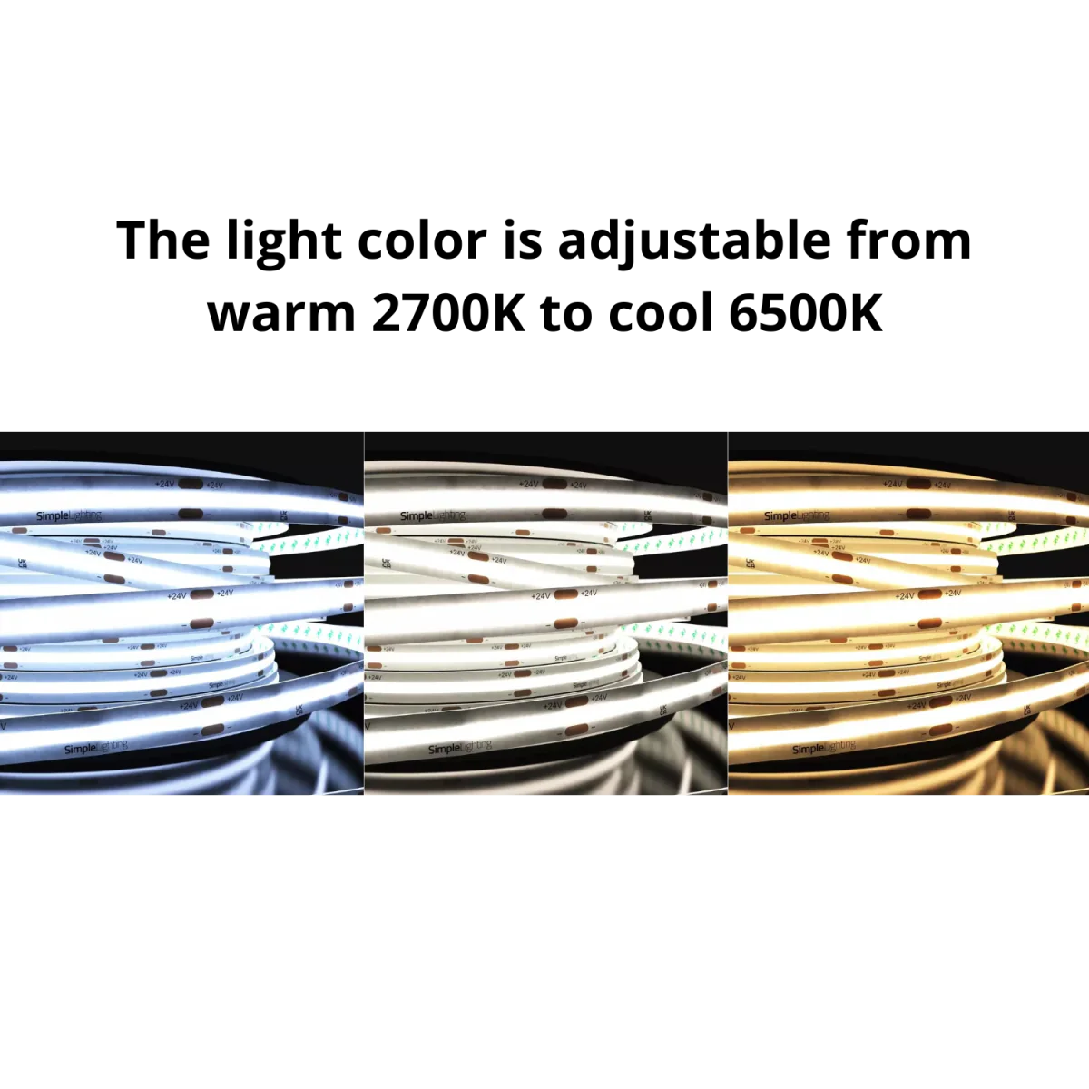 Ultralight LED Strip Light (COBST-512P) – High-Quality Flexible Indoor Lighting CRI 90 - Image 7