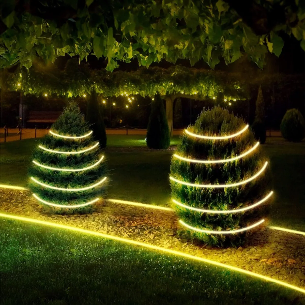 Ultralight Outdoor LED Strip 220 V IP65 – Double-Row Strip (RTL-FPC-2L-2835) - Image 2