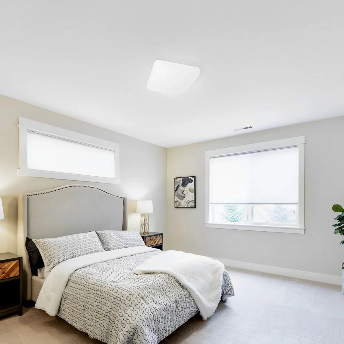 Ultralight Square Ceiling Light 50W (MXL-1075-SQ) | Indoor Surface Fixture - Image 3