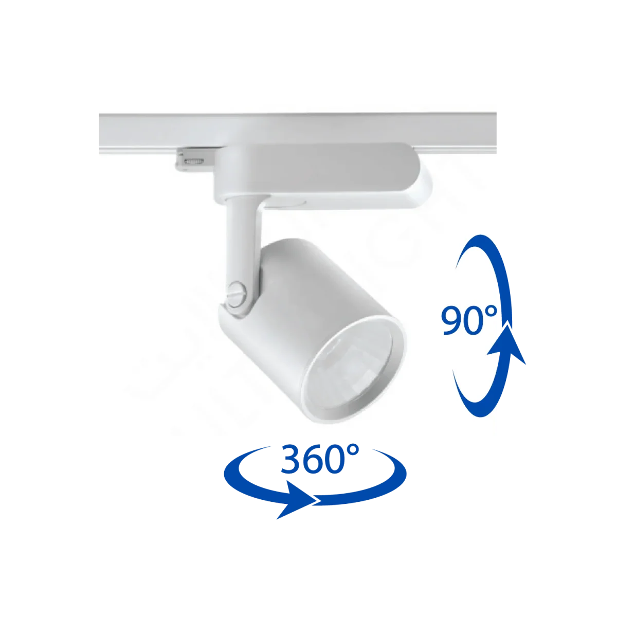 Ultralight LED Track Light 27W Adjustable 360° Indoor Spotlight (MHT8148) - Image 3