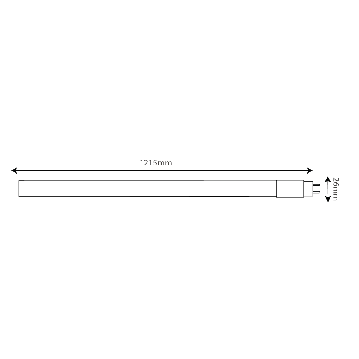 Ultralight LED Tube Bulb 20W - 5 Years Warranty (WL-TL120) - Image 6