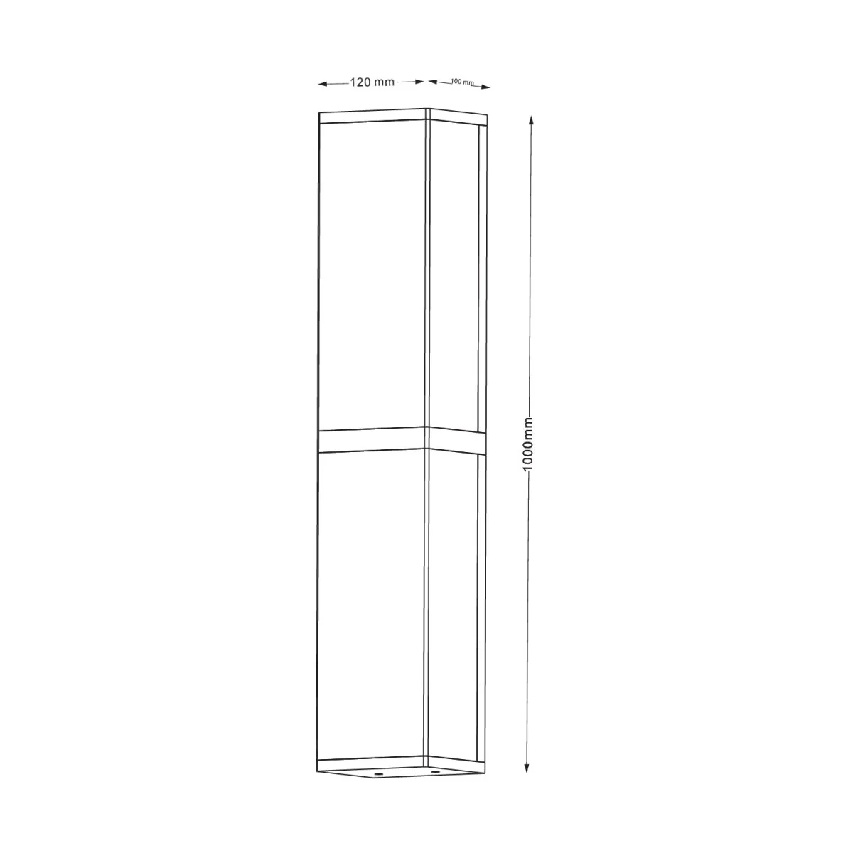 Ultralight Led Wall Light 60cm/100cm (BD40) - Image 9