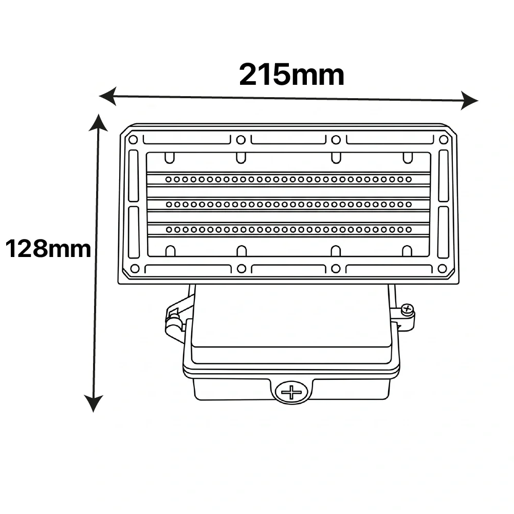 Ultralight LED Wall Pack 80W IP65 (ZY-3011) - Image 11