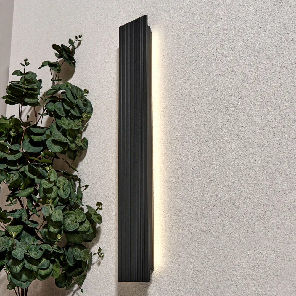 Ultralight Linear Decorated Wall Light IP65 - Osram LED (BD9229) - Image 2
