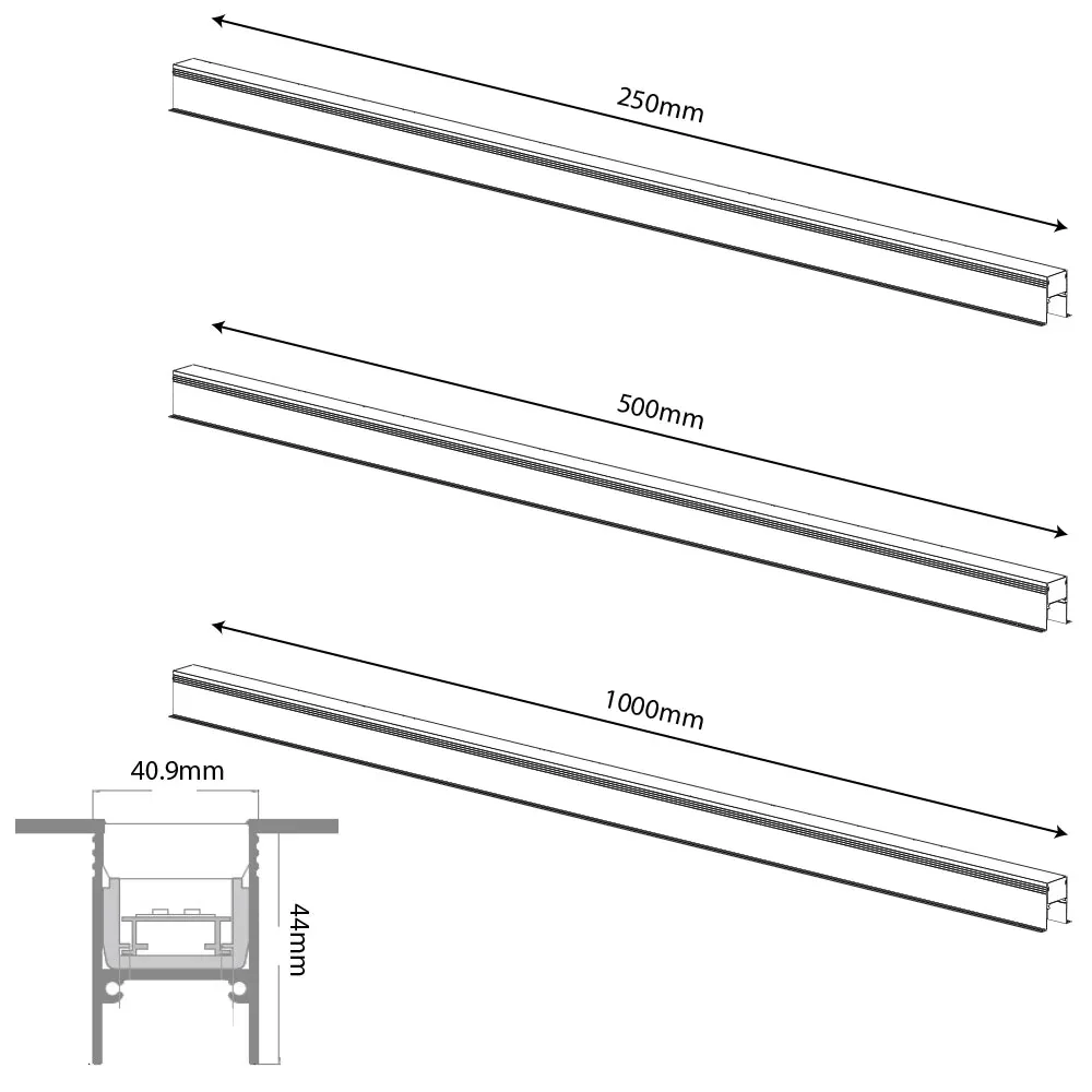 Ultralight Connectable Linear Inground Light (DMASL-040044AR) - Image 13