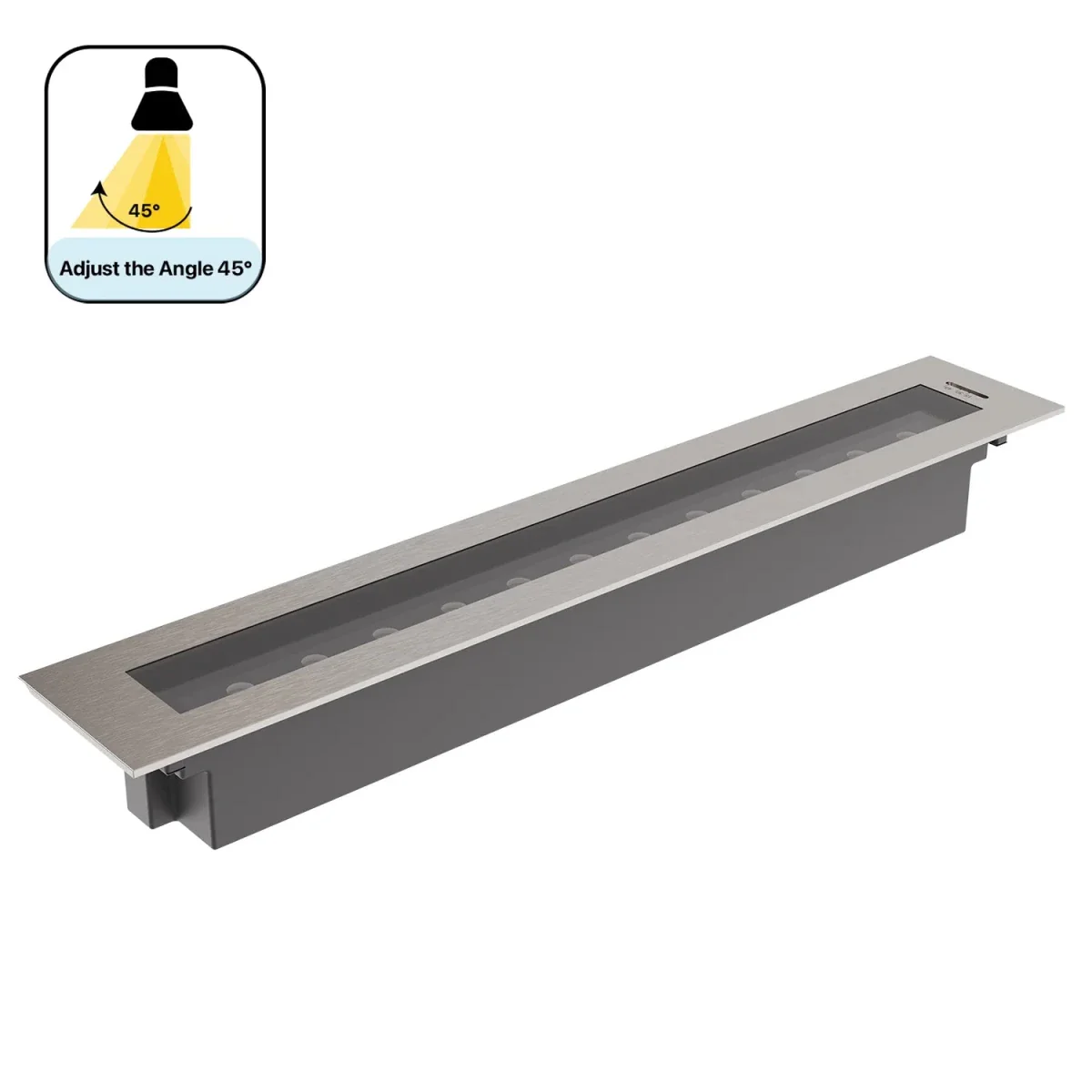 Linear Inground Light Directional 45° adjustable (BD9007-AD)