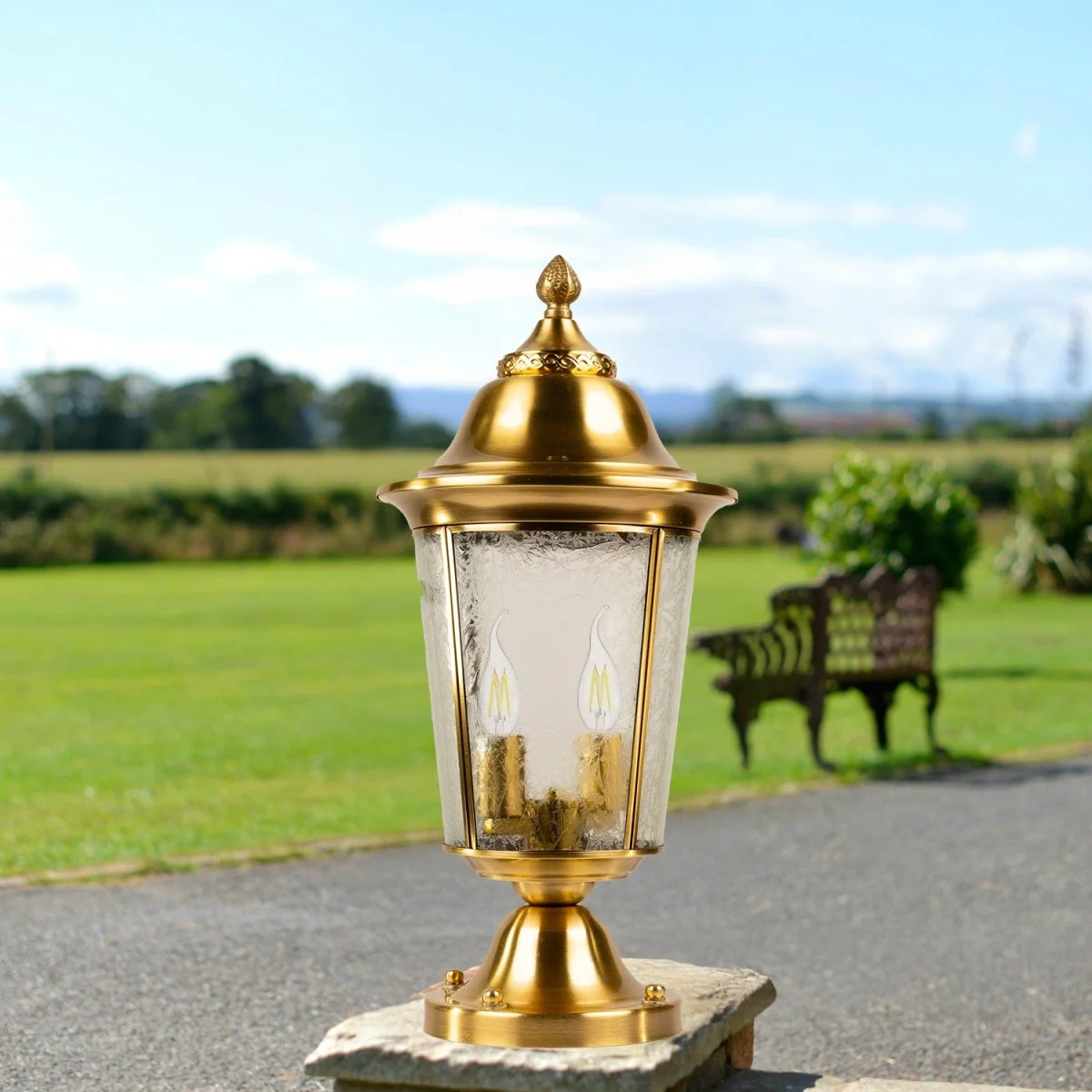 Ultralight Luxury Copper Outdoor Lantern IP44 (3370) - Image 8
