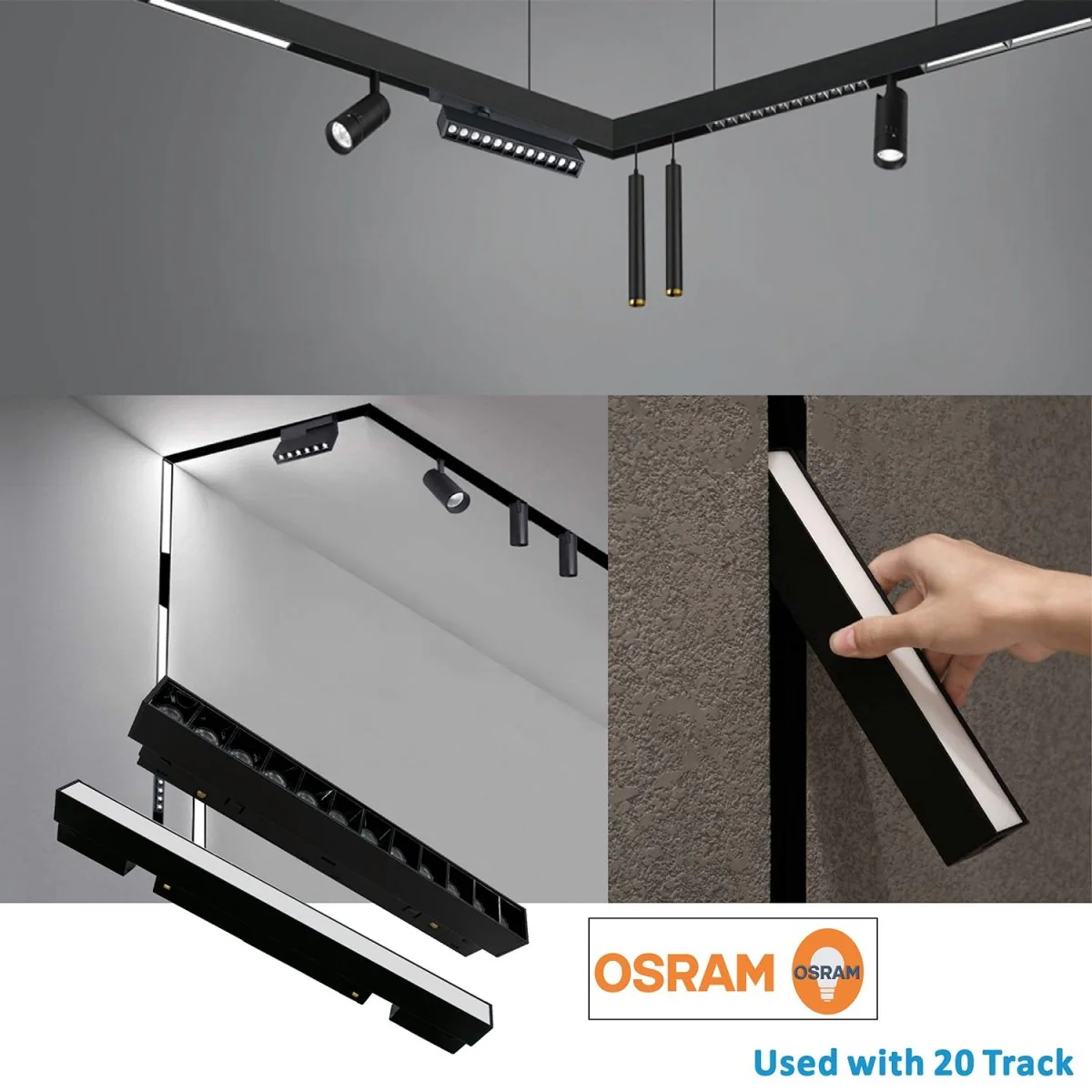 Ultralight Magnetic Track Light 20mm (MG-Family) - Image 15