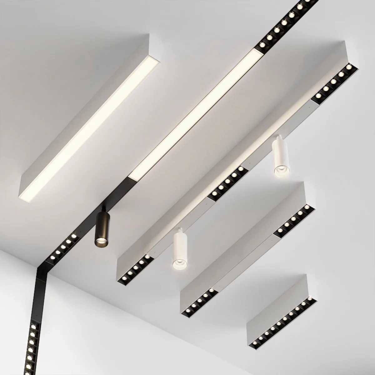 Ultra Light 11mm Magnetic Track Lighting System | Sleek & Flexible LED Design (BM-Family) - Image 12