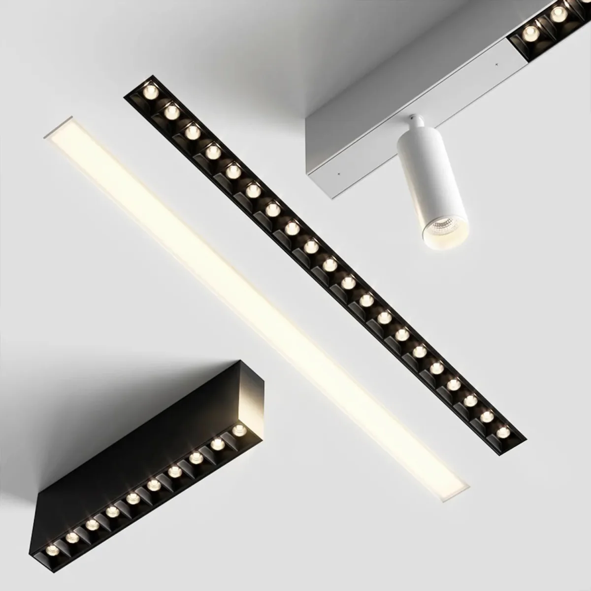 Ultra Light 11mm Magnetic Track Lighting System | Sleek & Flexible LED Design (BM-Family) - Image 7