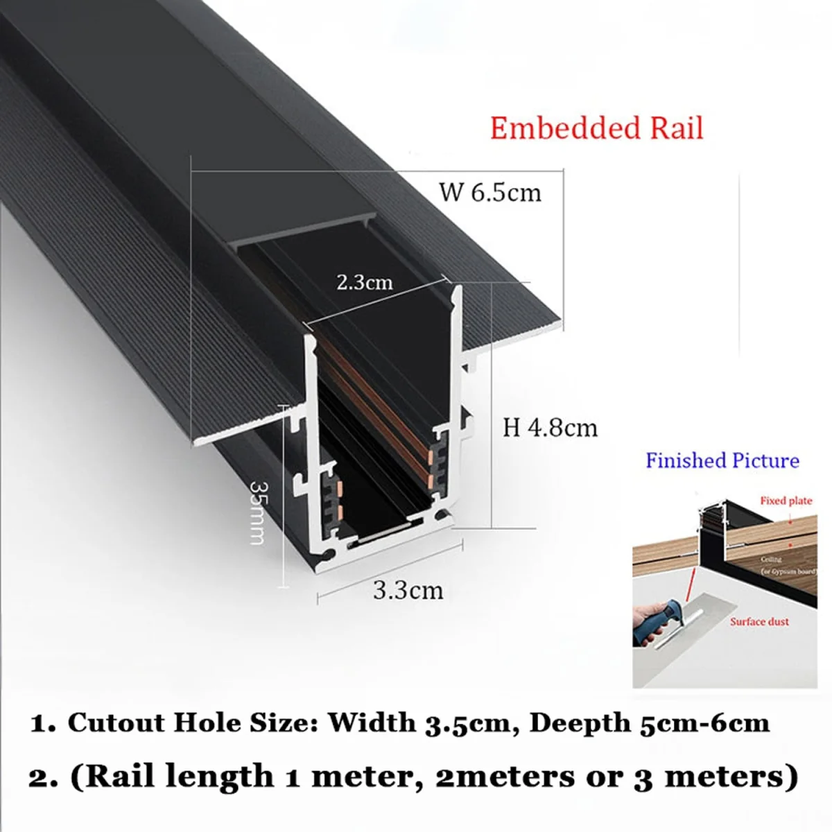 Magnetic Track Light 35mm - OSRAM LED CHIPS (BT-Family) - Image 18