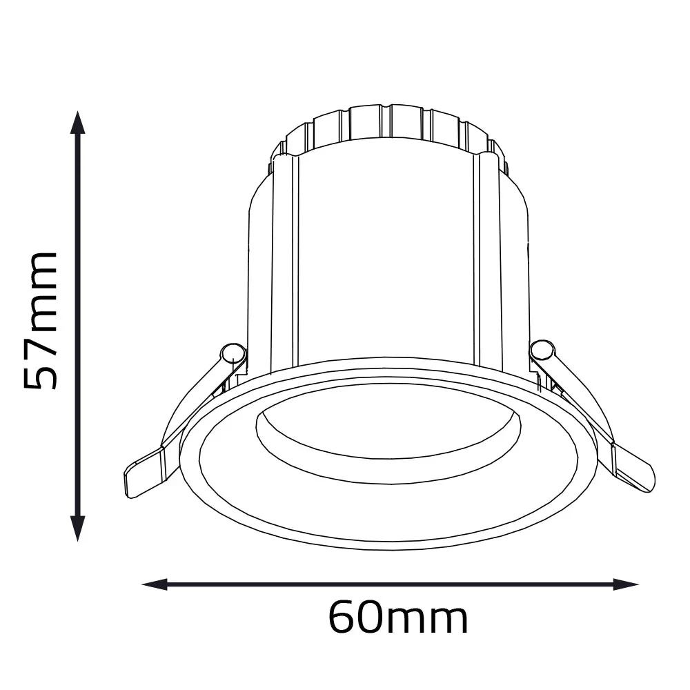Ultralight MR11 Spotlight Anti-Glare 5 Cm Size (BA126-H MR11) - Image 5