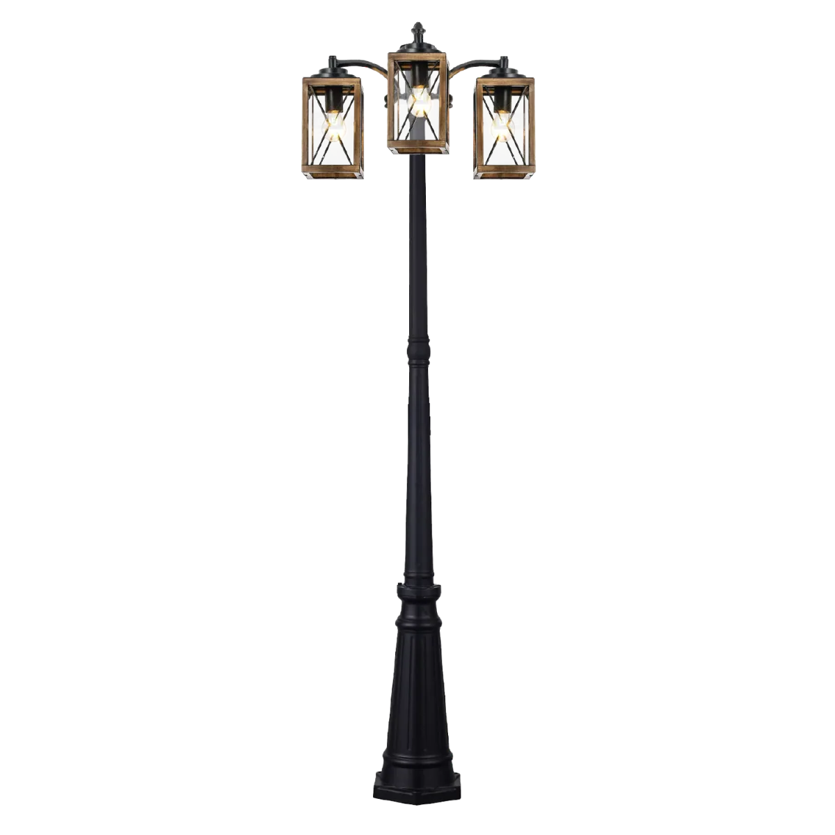Ultralight Wood Outdoor Light IP44 E27 (0387-Family) - Image 7
