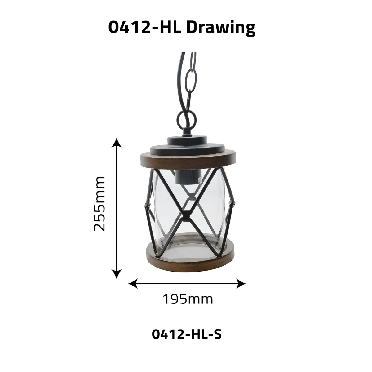 Ultralight Brown Outdoor Light E27 (0412-Family) - Image 29