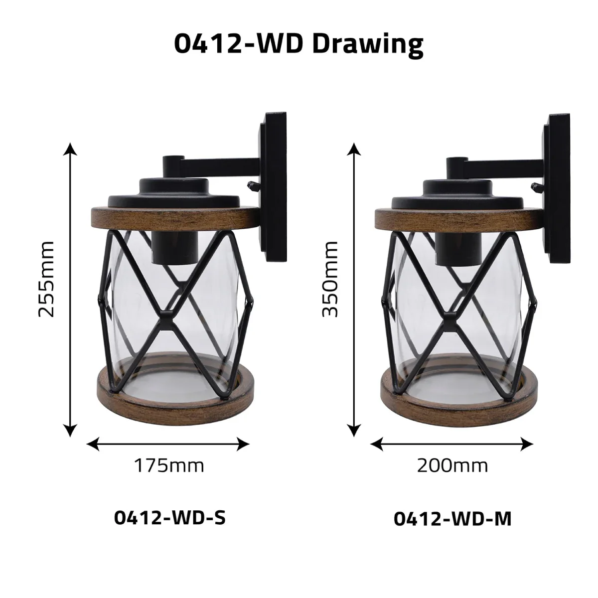 Ultralight Brown Outdoor Light E27 (0412-Family) - Image 36