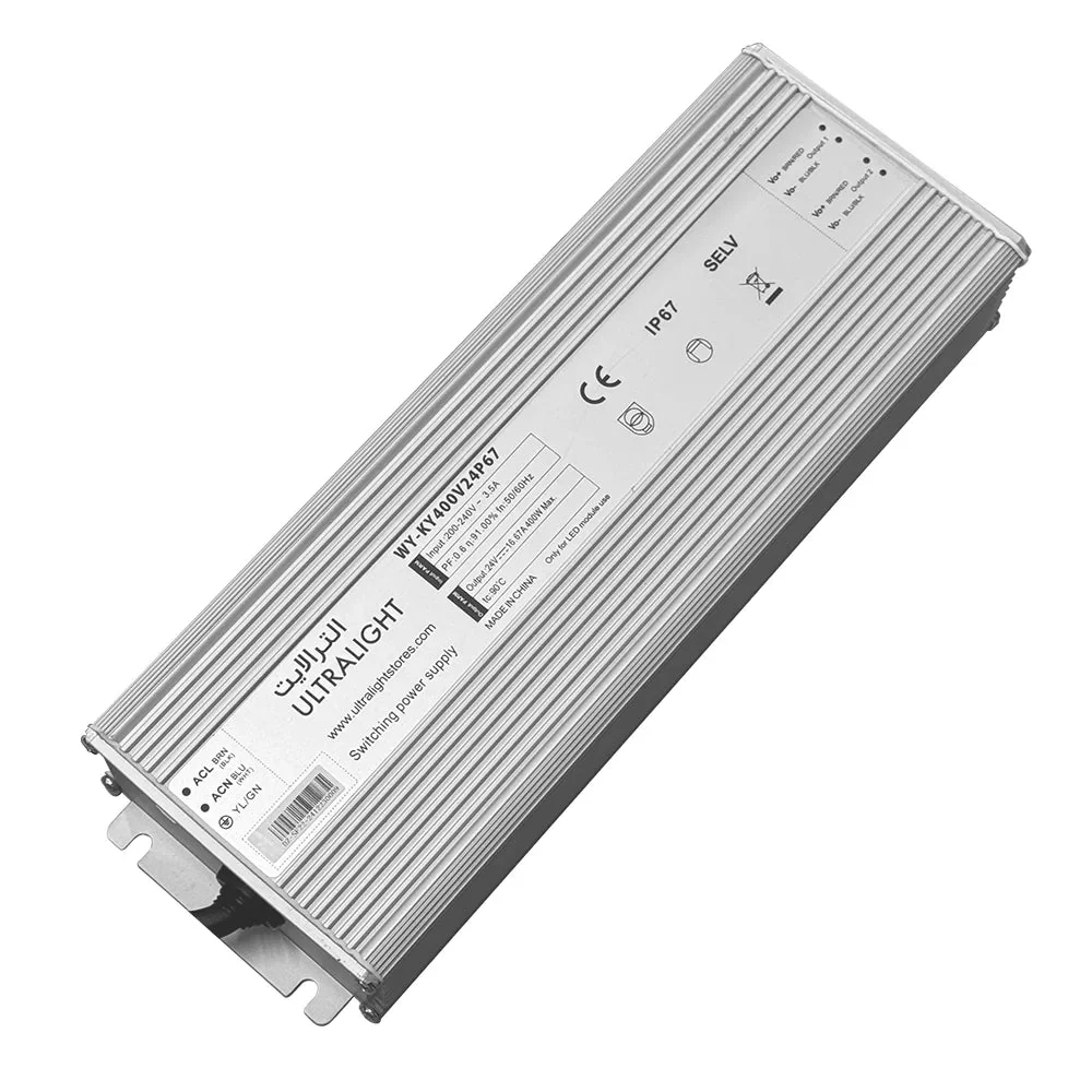 Ultralight Outdoor 24VDC Power Supply IP67 With 400W (WY-KY400V24P67) - Image 3