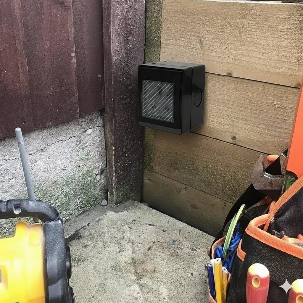 Ultralight Outdoor Sockets 13A - IP55 Rubber Cover (IG55) - Image 3