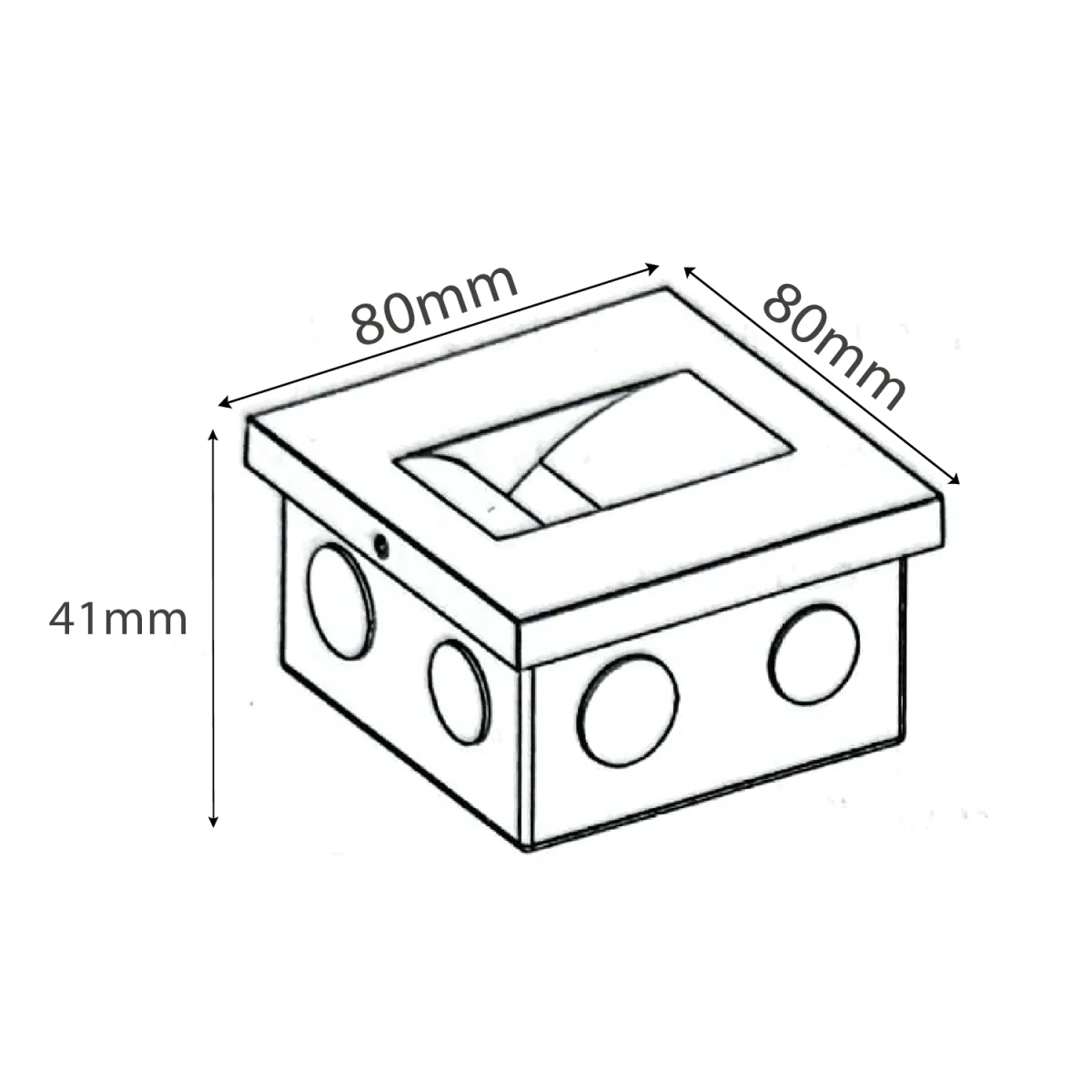 Ultralight Outdoor Stair Light Weather Resistant 3W IP54 (BR7012) - Image 16