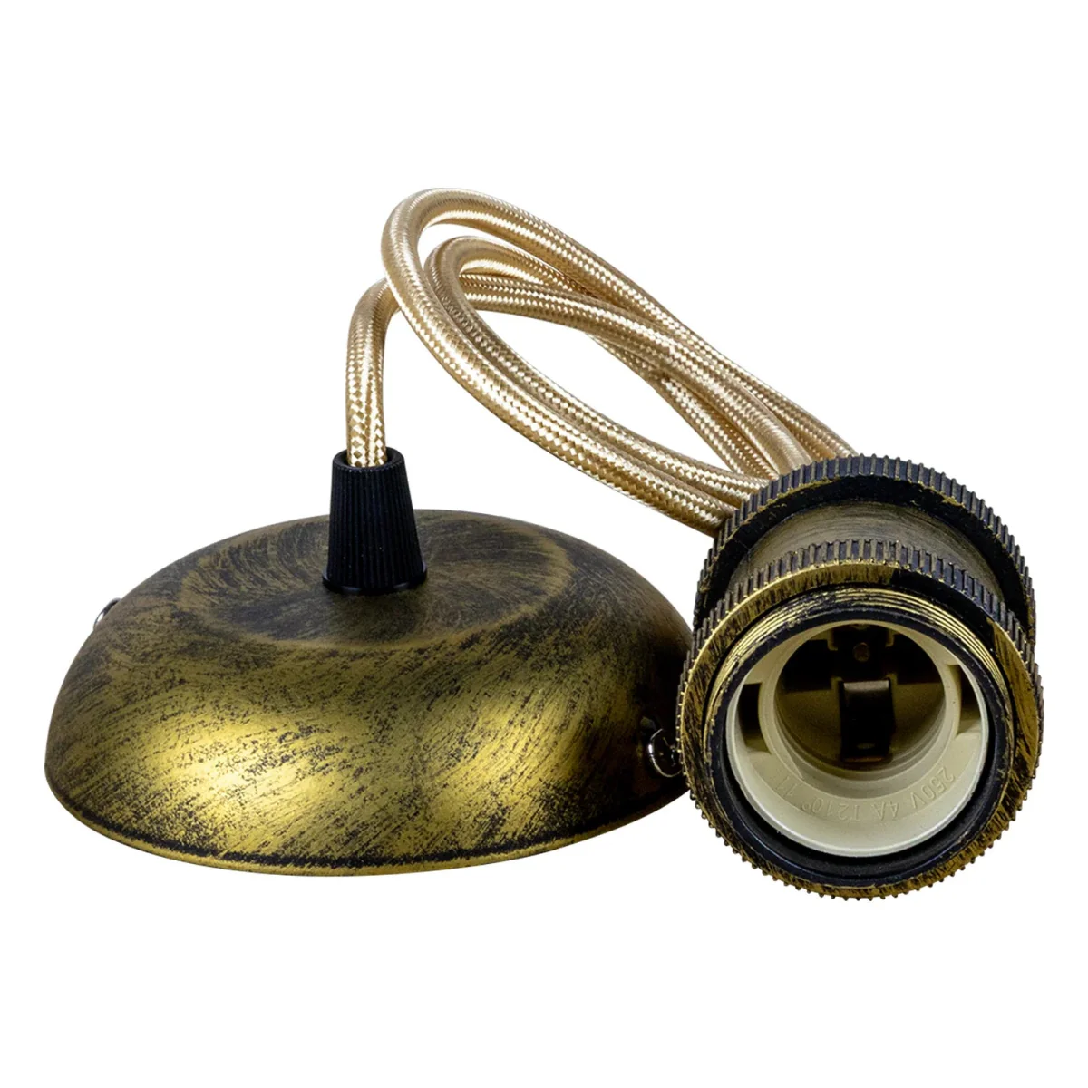 Ultralight Pendant E27 Bulb base Gold 85 Cm Length (XD-S03) - Image 3