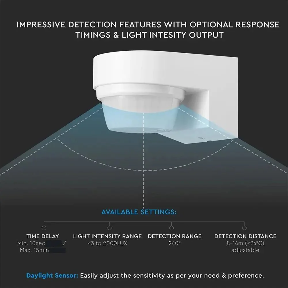 Ultralight Outdoor PIR Motion Sensor IP65 (ST18X) - Image 3