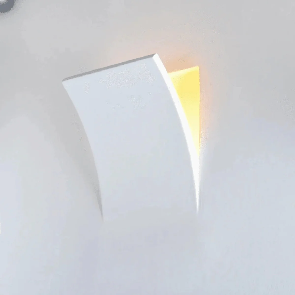 Ultralight Recessed Gypsum wall Light Frame E14 (MW-8401) - Image 2